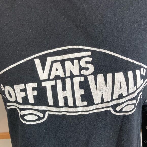 Vans Off the Wall Custom 3-4 sleeve top skater, coastal cowgirl style retro - Picture 2 of 7
